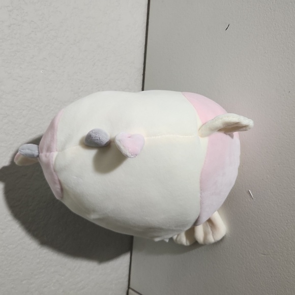 Malia Sea Cow Manatee squishmallows NWT S8 Valentines Day Pink white - Picture 6 of 10